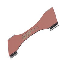 FITflex 휴대폰 핑거 가죽 핸드폰 스트랩 스마트폰 그립, 로즈골드, 1개
