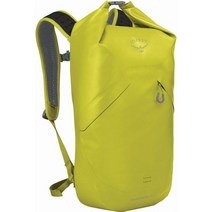 오스프리(Osprey) 팩 트랜스포터 롤 탑 WP 25L 등산가방 배낭 백팩, OSPZ1DH Lemongrass Yellow, One Size