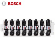 고속절단기 파워 금속 BOSCH-스크루 드라이버 비트 1 "25mm S2 강철 충격 방지 전기 스크루 PH1 PH2, 01 2608522323