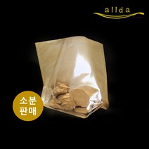 종이다용도 스텐딩 (미니 160x180x40mm (100개X1봉) 베이킹유산지 -소분판매 영문유산지