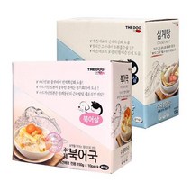 더독애견애묘 수제 삼계탕 북어국 150g x 10, 삼계탕 150g x 10