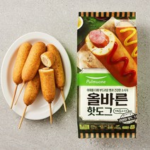 풀무원 올바른 핫도그 5개입 75gX5EA, 없음