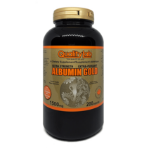 퀄리티랩 Albumin 영양제 1500mg 알부민 골드 아미노산 단백질 로얄제리, 알부민골드200캡슐, 1병+석청꿀+메이플쿠키+간식세트