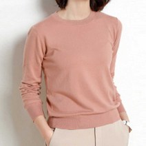 이지핏 봄가을 여자 긴팔 티셔츠 라운드넥 슬림 이너 니트티 여자봄신상옷 여성니트패션 봄가을예쁜니트 여성의류쇼핑몰 여자30대패션 여자긴팔티셔츠 직장인봄코디 나들이여행외출룩 여자데이트룩코디 결혼식하객룩 여성이너니트