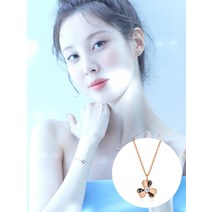 티르리르 하트 플라워 실버핑크 목걸이 TNSSVP13663S-B 336682