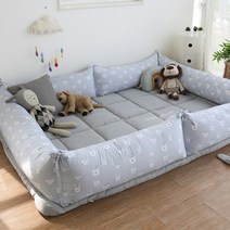 아망떼 프렌들리 알러지케어 범퍼쿠션4개/6개세트(저데니아 항균솜세트), 6개세트