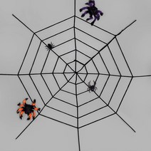 굵은 거미줄 1.5m [블랙], 단품