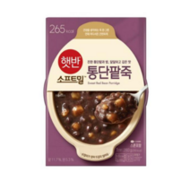 비비고 (햇반 소프트밀) 통단팥죽 280g (용기형), 7개