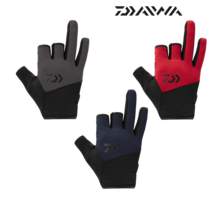 다이와 방풍 3컷 낚시장갑 DG-8922W 사계절용 글러브, 그레이