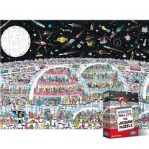 108피스퍼즐 월리를 찾아라 미래에서 알록 AL108-103, 색상, 퍼즐/블럭 조각 수