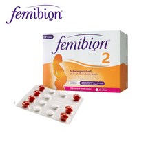 페미비온 임신출산수유 영양제 Femibion 2단계 루테인 DHA 독일직배송, 84정
