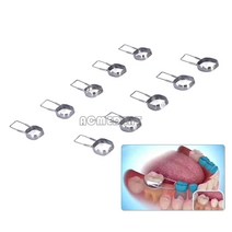 치과 교정 치아 교정기 미리 형성된 공간 유지 장치 설측 유지 장치 어금니 밴드 루프, 37번 x1kit