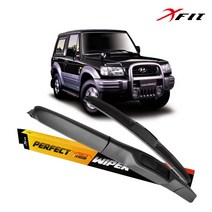엑스핏 하이브리드 자동차 와이퍼 2P 1SET 갤로퍼, 1세트