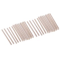 GHSHOP 50pcs 발사 나무 블록 DIY 모델링 공예 나무 작업 재료 5x5x110mm