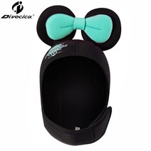 다이빙 캐릭터 후드 모자 Divecica 귀여운 커버 미니 맞춤 추천, 07.티파니블루