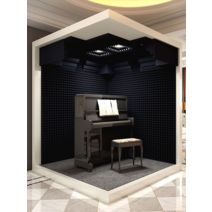 피아노방음부스 가정용방음부스 전화상담부스, 외경 1.2x1.2x2.1