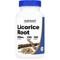뉴트리코스트 감초 뿌리 500mg 캡슐, 120개입, 1개, 120정