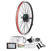 전기 자전거 개조 키트 mtb 전자 36v 또는 48v 20-29 허브 모터 이중벽, 협력사, 36v250w 전면 키트, 24