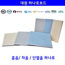 대원방음공사 차음재 흡음재 하나로보드 방음재, 블루, 1개