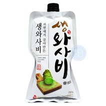 주비푸드 냉장 자연에서 갈아만든 생와사비 750g, 1개