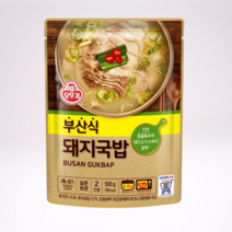오뚜기 부산식 돼지국밥 즉석국 간편식 대용량 업소용 500g, 국밥 1개