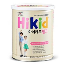 후디스 유아영양제 NEW 후디스 하이키드 밀크 분유 어린이영양제 600g 1캔 1세트