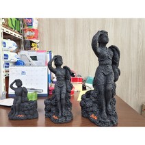 제주 해녀 펜꽂이 장식인형(중)