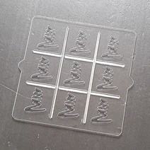 사각2호 패턴 돌(흘림체) 9구 (2호 3호 선택), 2호 삽입형