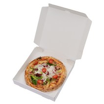 더담다 무지화이트 10inch 피자박스 40매(263x263x39.5mm)