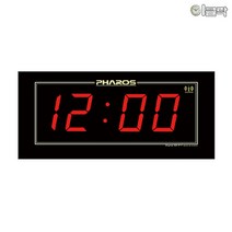 파로스 ES-F700B FM수신 초대형 디지털벽시계-이클락