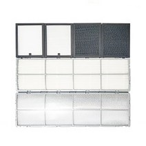 LG전자 휘센 듀얼 에어컨 정품 필터(즐라이프공병 증정), 1개, 3.초미세먼지필터 1615 2EA