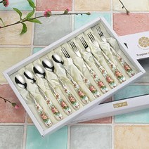 [현대백화점]잉글랜드 도자기 티스픈 포크 10P