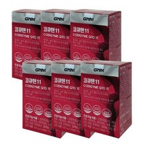 GNM자연의품격 코큐텐11 500mg x 30캡슐 x 6개 (6개월분), 상세페이지 참조, 상세페이지 참조