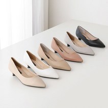 국내생산 봄신상 스틸레토 베이직 미들힐 3cm 펌프스힐