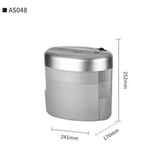 파쇄기 분쇄기 목재 톱밥 5L 데스크탑 자동 종이 분쇄기 5*47MM 휴대용 미니 전기 슈레더 사무실 홈 음소거, 한개옵션0