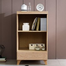 500 원목미니장식장 거실진열장 술 상패 인형 수납선반, 화이트