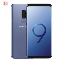 잠금 해제 정품 삼성 갤럭시 S9 플러스 6.2 인치 옥타코어 1Sim 휴대폰 64GB 12MP 3500mAh 퀄컴 스마트폰 LTE, S9Plus G965F_Midnight Black