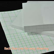 코팅기 라미네이터 A4 콜드 라미네이팅 필름 PVC 투명 사진 수동 표본 식물 준비 스티커 50 매/팩