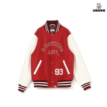 베이프 야구점퍼 자이언트 헤드 바시티자켓