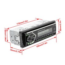 카오디오 카플레이 모니터 1딘 자동차 라디오 블루투스 Autoradio 스테레오 디지털 오디오 음악 MP3 멀티미, 한개옵션0