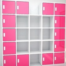 오픈형책장 거실책꽂이 서재장 더크린 DIY 3 TBC5 5D14 수납함 공간분리 아이방, 오렌지