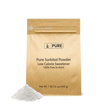 Sorbitol Powder (1 lb) Low Calorie Sweetener Sugar-Substitute Thickening Agent, 1