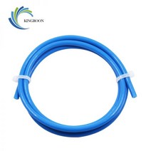 테프론호스 내열실리콘튜브 고무호스 편사 KINGROON 1 미터 블루 PTFE 튜브 파이프 3D 프린터 부품 2mm 4mm RepRap J 헤드 핫 엔드 보우 덴 압출기 1.75m, WHITE