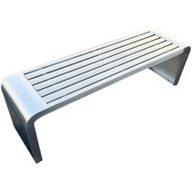 스테인레스 벤치 방수 모던 심플 정원 베란다 야외, 100X40X45CM 201 소재
