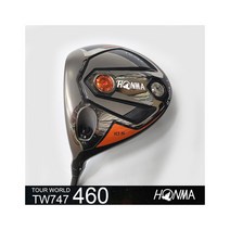 중고/혼마/왼손클럽/정품 TOUR WORLD TW747 460 투어월드 남성 드라이버 VIZARD For TW747 50샤프트/좌타/10.5도SR