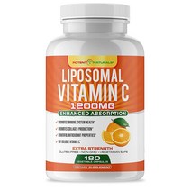 POTENT NATURALS 포텐트네추럴 리포소말 비타민C 1200mg 180 캡슐