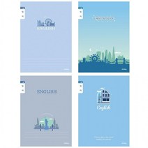 10 00 초등 3-6영어(좁은칸-남) 1세트 개입 공책 12225 학 생 교준비물 아이비스 노트, 랜덤