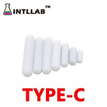 자석교반기 INTLLAB 혼합 사이즈 교반 막대 PTFE 마그네틱 교반기 믹서, 2.TYPEC