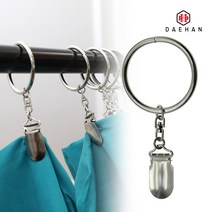 배경천 촬영 배경지 크로마키 집게, 링 악어클립 (2개1세트) CP-05