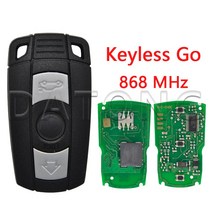 대동 세계 원격 제어 BMW CAS 3 시스템 1 5 시리즈 ID46 PCF7945 칩 315434868 Mhz 자동 스마트 카드 키 자동차 부품 호환, 3 버튼, 05 868 Keyless